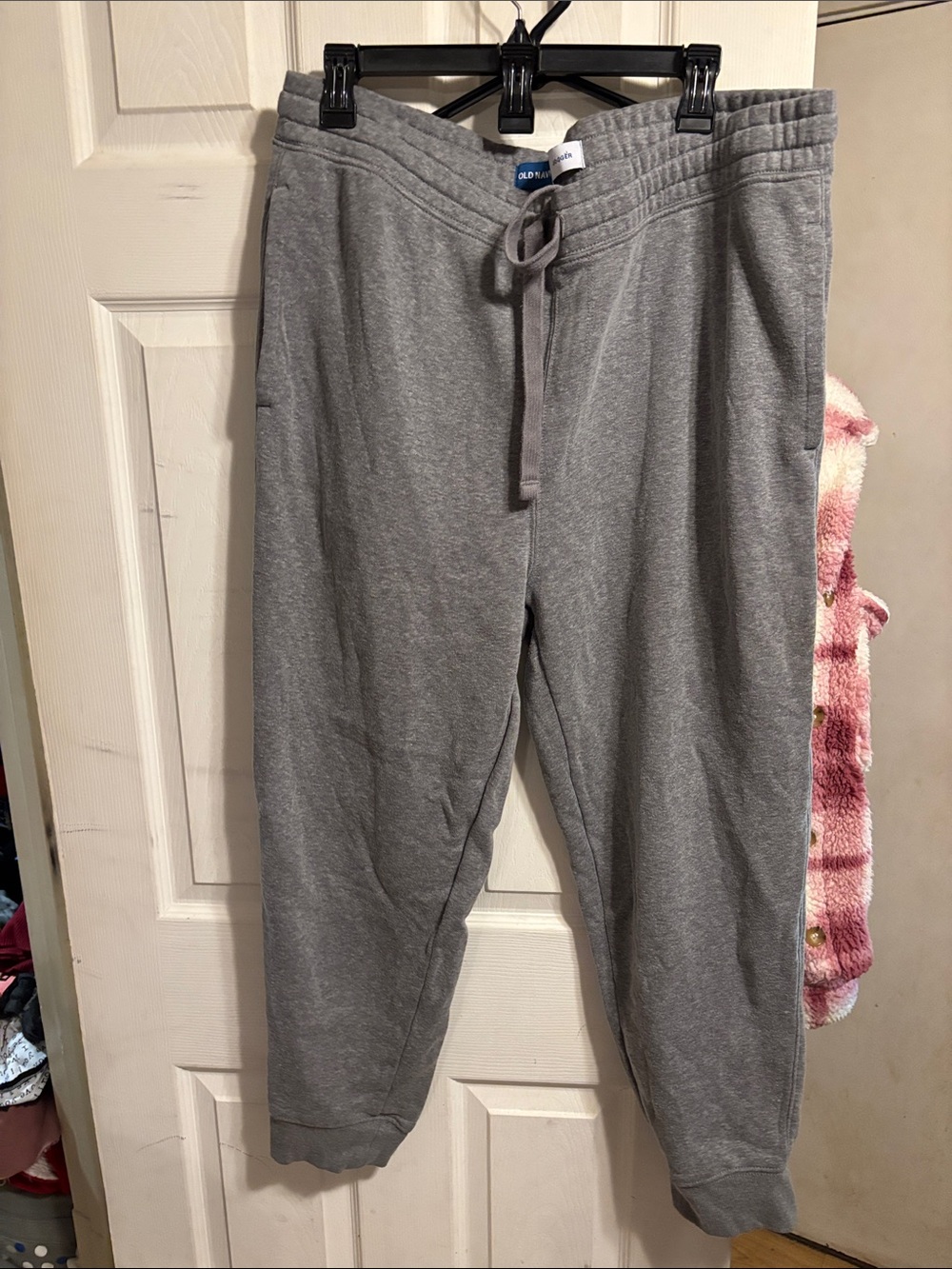 Old Navy Men's Heather Gray Jogger Sweatpants